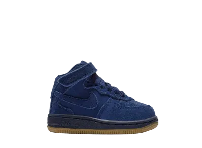 Nike TD Air Force 1 Mid "Blue Void Gum"