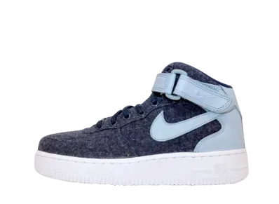 Nike Women's Air Force 1 Mid '07 Leather PRM "Midnight Navy"