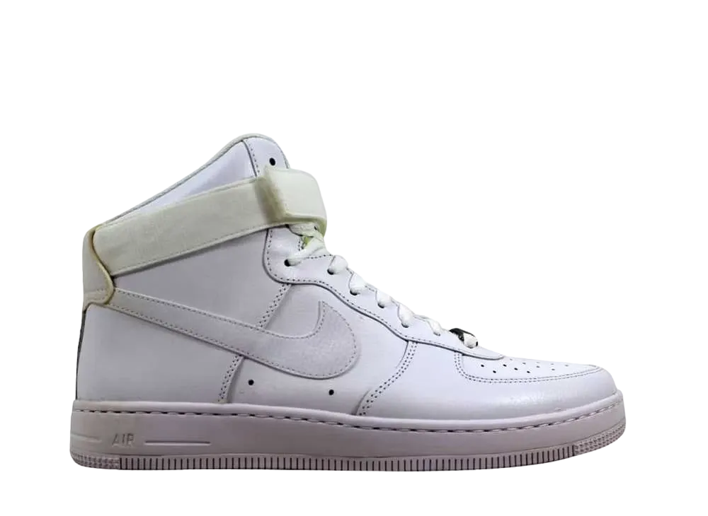 Nike Women's Air Force 1 Ultra Force Mid ESS "White White Wolf Grey"