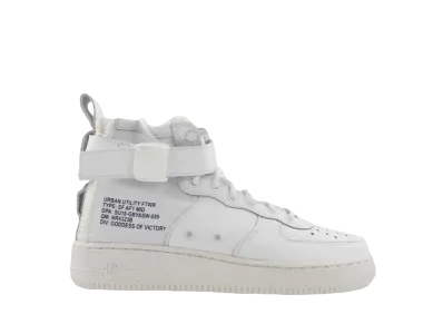 Nike GS SF Air Force 1 Mid "White"