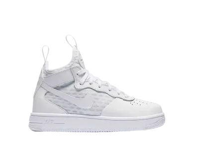 Nike GS Air Force 1 Ultraforce Mid "Triple White"