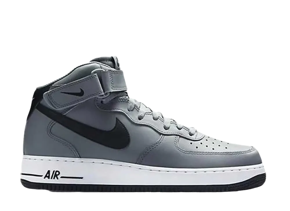 ナイキ エアフォース1 ミッド "クール グレイ"