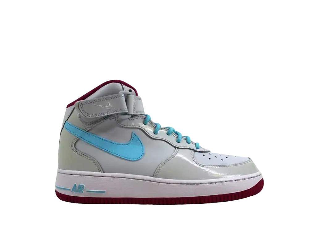 Nike GS Air Force 1 Mid "Pure Platinum"