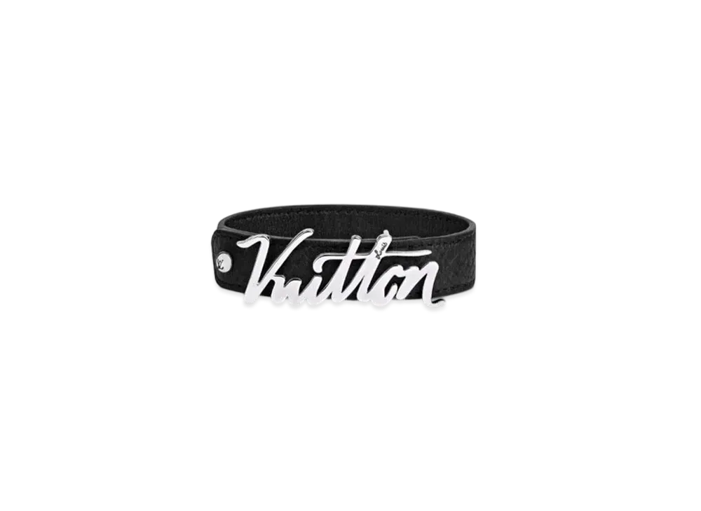 Louis Vuitton LV Autograph Bracelet ”Noir”