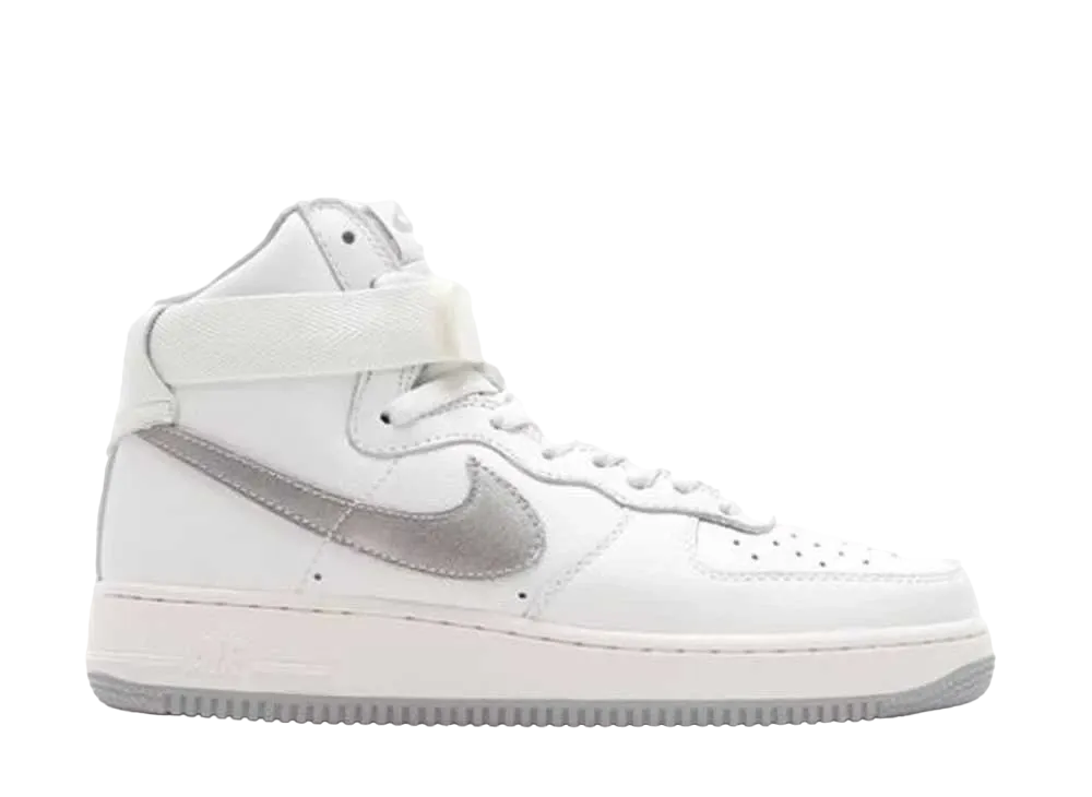 ナイキ エアフォース1 ハイ レトロ "サミット ホワイト ウルフ グレイ"