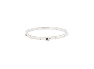 GUCCI GG Running Pave Diamonds "Silver"