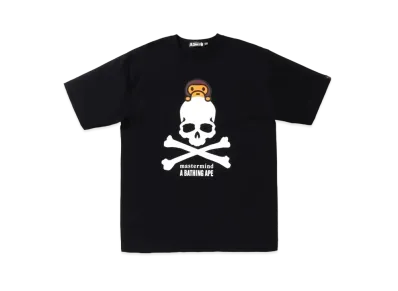 A BATHING APE X MMJ BABY MILO TEE "Black"