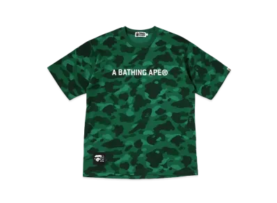 A BATHING APE COLOR CAMO RELAXED FIT TEE "Green"