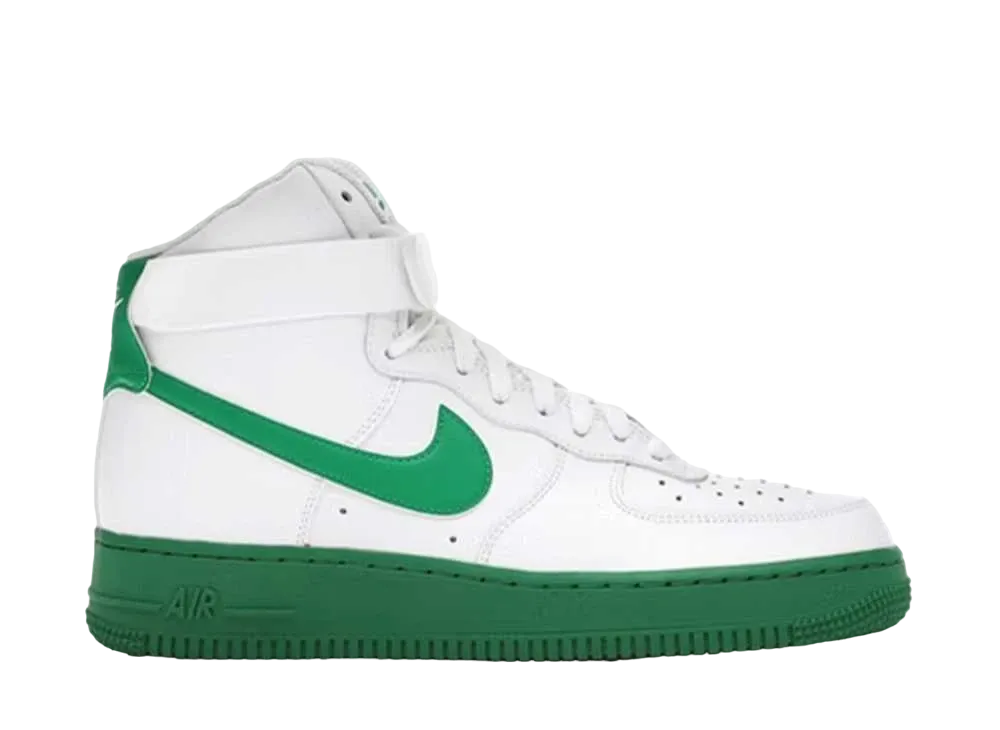 Nike Air Force 1 High "White Green Midsole"