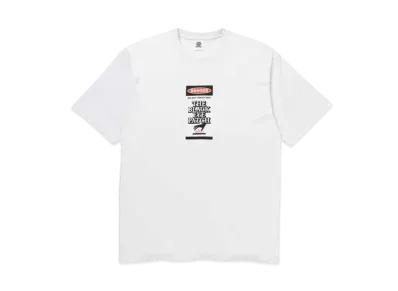 BlackEyePatch DANGER HOT LABEL TEE "White"