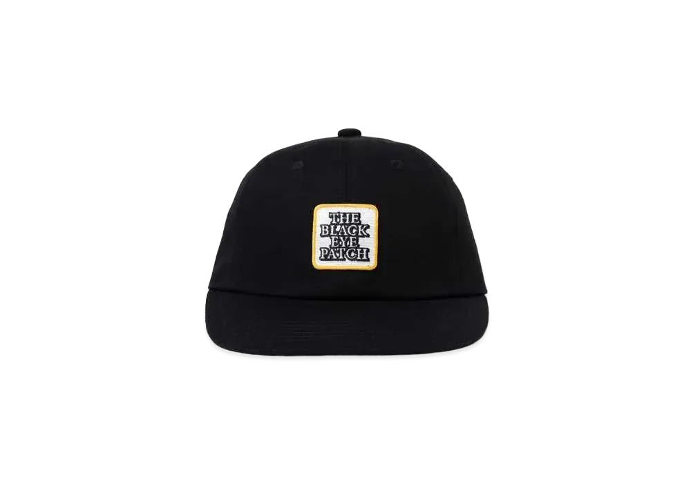 BlackEyePatch OG LABEL 6 PANEL CAP "Black"