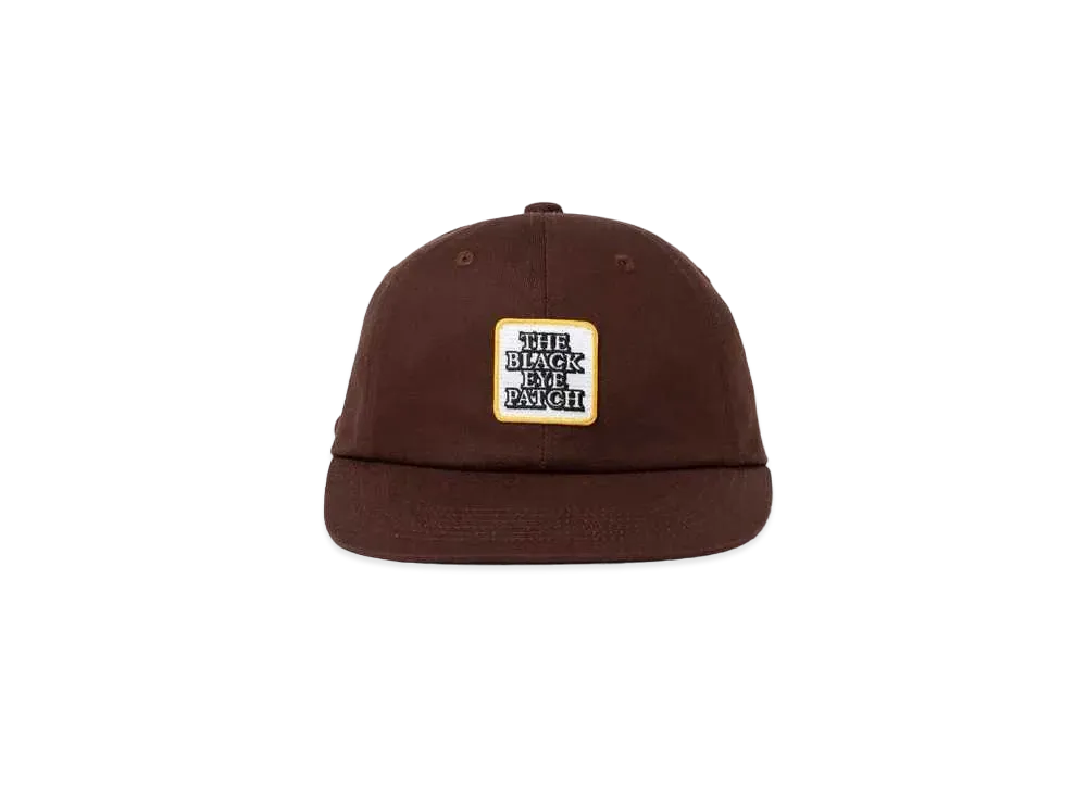 BlackEyePatch OG LABEL 6 PANEL CAP "Brick"