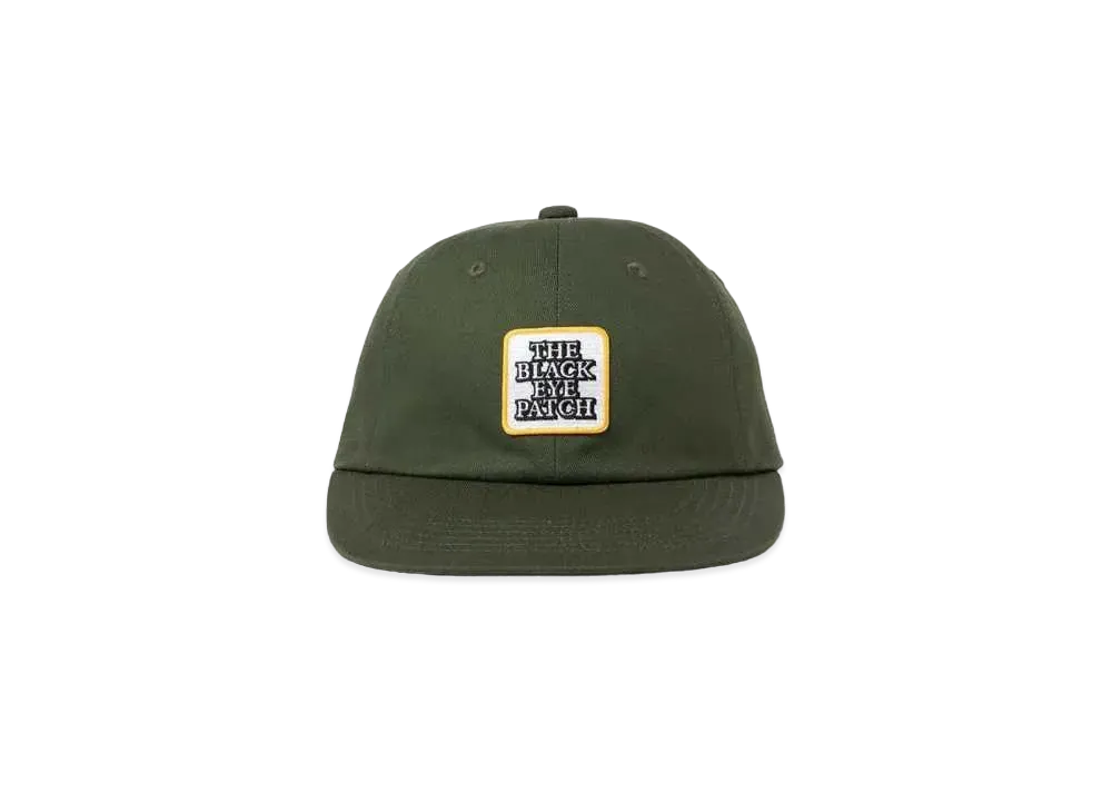 BlackEyePatch OG LABEL 6 PANEL CAP "Green"