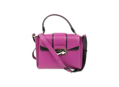 BVLGARI Serpenti Viper 2way Shoulder Bag "Purple"