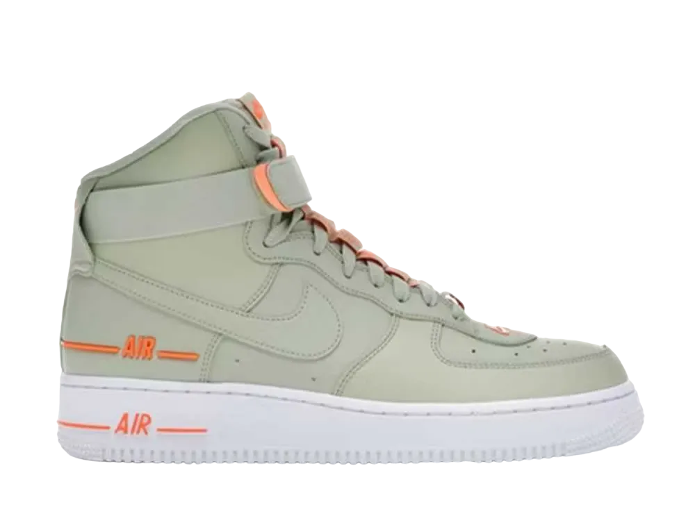 ナイキ エアフォース1 ハイ デュアル エア "オリーブ オレンジ"