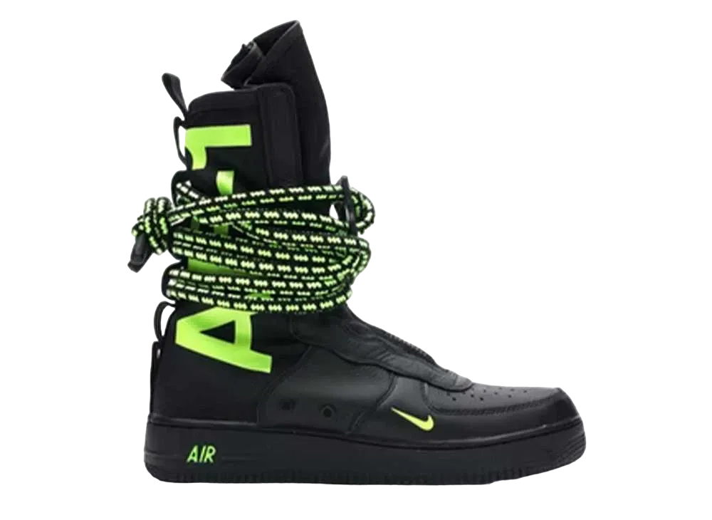 Nike SF Air Force 1 High "Black Volt"