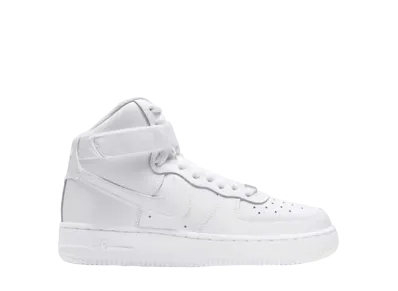 Nike GS Air Force 1 High LE "Triple White"