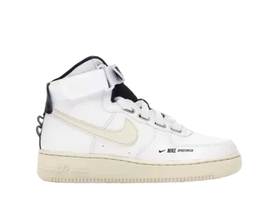 Nike Women's Air Force 1 High Utility "White Light Cream"