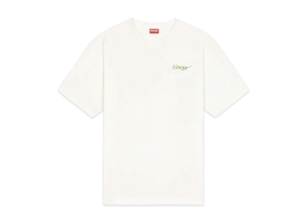 KENZO 'KENZO POPPY' T-SHIRT MENS "Off White"