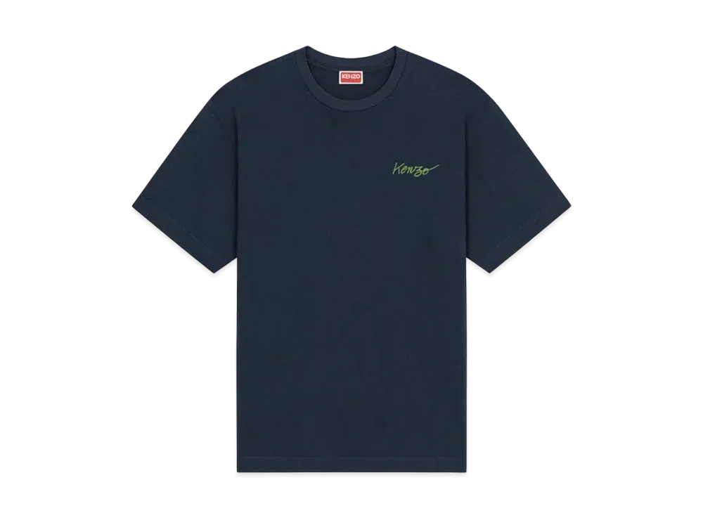 KENZO 'KENZO POPPY' T-SHIRT MENS "Midnight Blue"