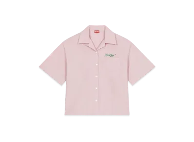 KENZO Women's 'KENZO Women's POPPY' HAWAIIAN POCKET SHIRT "Rose"