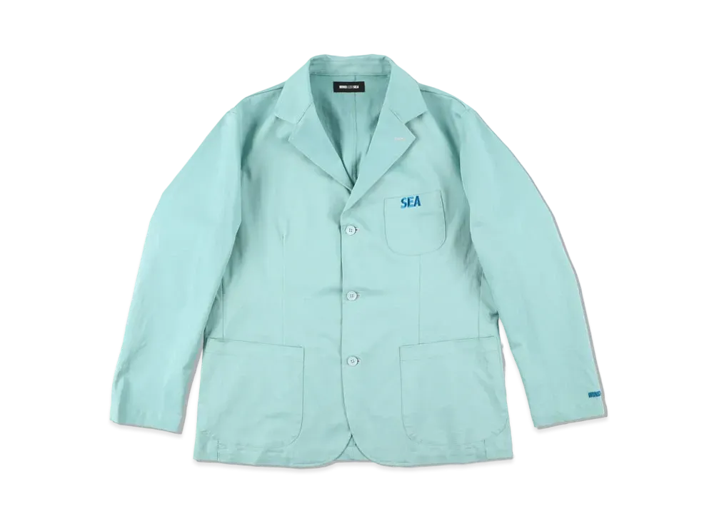 WIND AND SEA SCS TAILORED JACKET "Turquoise Blue"
