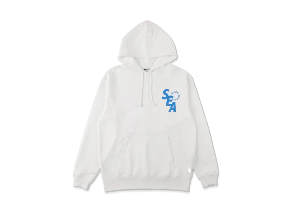 WIND AND SEA BOWERY KITCHEN X WDS HOODIE (S_E_A) "White"