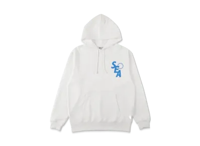 WIND AND SEA BOWERY KITCHEN X WDS HOODIE (S_E_A) "White"