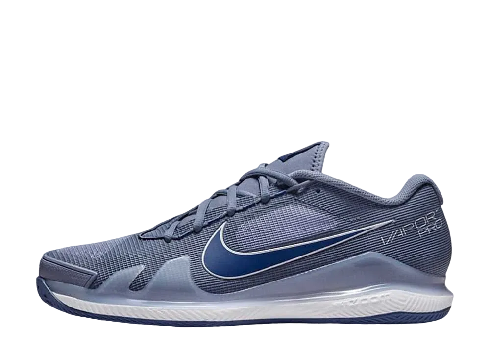 ナイキ コート エアズーム ヴェイパー プロ "アシェンスレート/ホワイト/ボルト/ミスティック ネイビー"