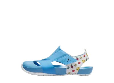 Nike PS Jordan Flare " University Blue/Lemon Venom/White"