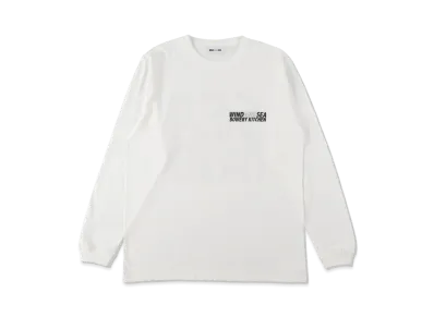 WIND AND SEA BOWERY KITCHEN X WDS L/S TEE (WDS) "White"