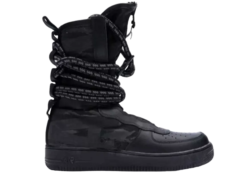 ナイキ SF エアフォース1 ハイ "ブラック ダーク グレー"