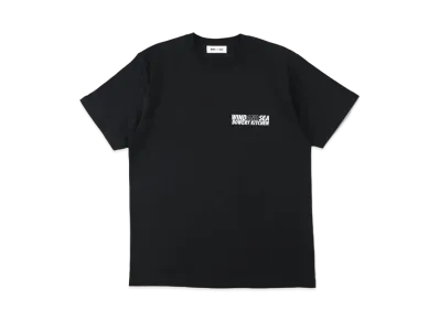 WIND AND SEA BOWERY KITCHEN X WDS S/S TEE (WDS) "Black"
