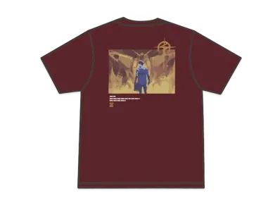 Uniqlo Mobile Suit Gundam Series UT Graphic T-Shirt "Wine"