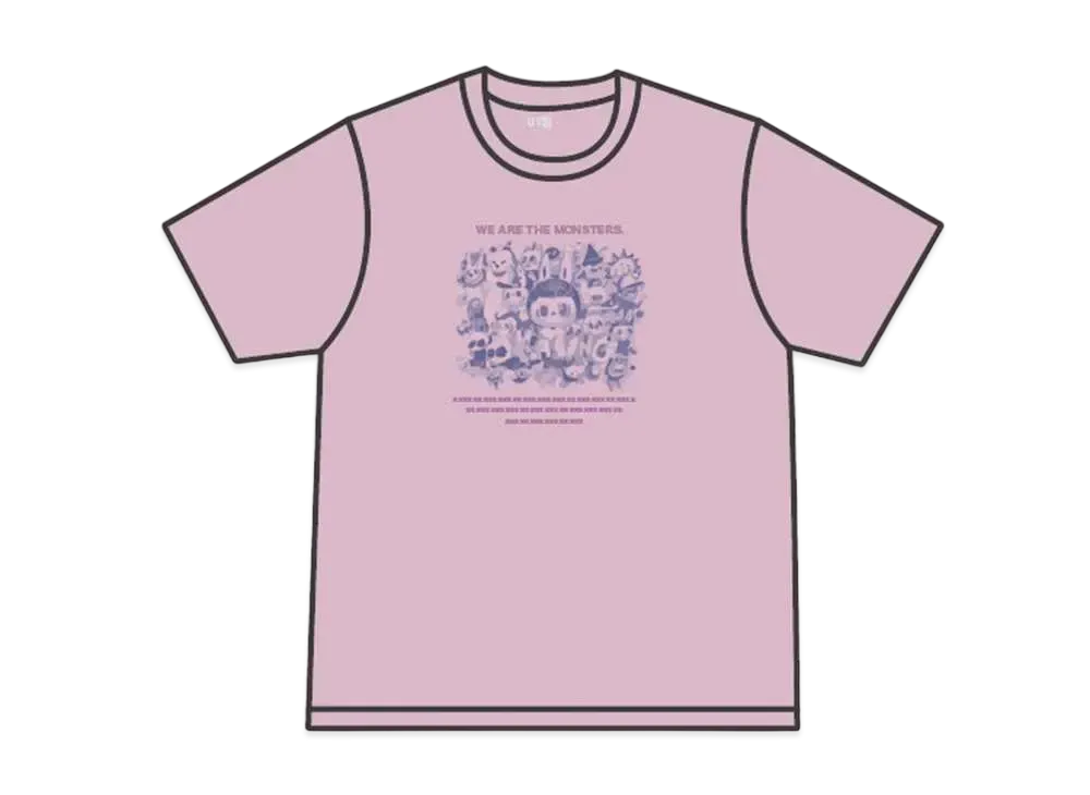 Uniqlo Pop Mart UT Graphic T-Shirt "Light Purple"