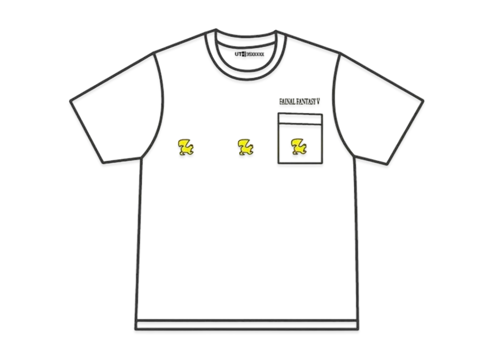 Uniqlo Final Fantasy 35th Anniversary UT Graphic T-Shirt Final Fantasy V "White"
