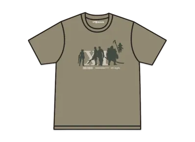 Uniqlo Final Fantasy 35th Anniversary UT Graphic T-Shirt Final Fantasy XI "Olive"