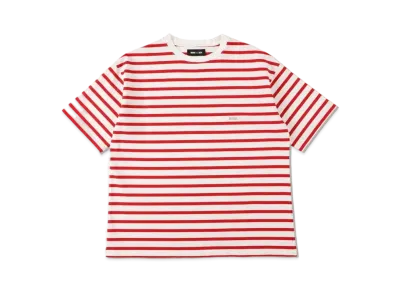 WIND AND SEA HEAVY WEIGHT BORDER S/S TEE "White Red"