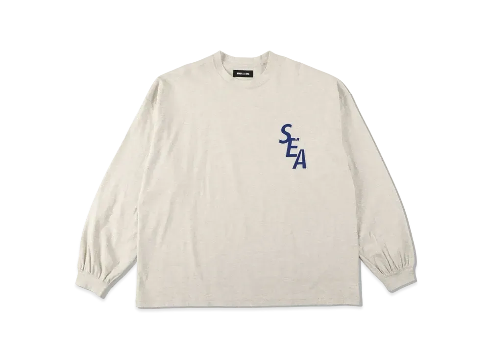 WIND AND SEA SEA (S_E_A) L/S TEE "L Gray"