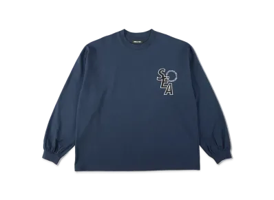 WIND AND SEA SEA (S_E_A) L/S TEE "Navy"