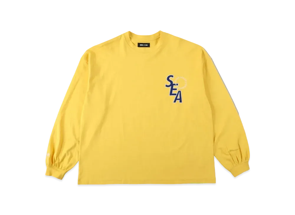 WIND AND SEA SEA (S_E_A) L/S TEE "Yellow"