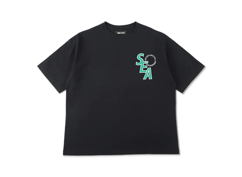 WIND AND SEA SEA (S_E_A) S/S TEE "Black"