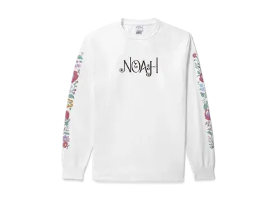 Noah x Jimi Hendrix Flowers Tee "White"