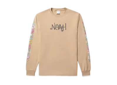 Noah x Jimi Hendrix Flowers Tee "Sand"