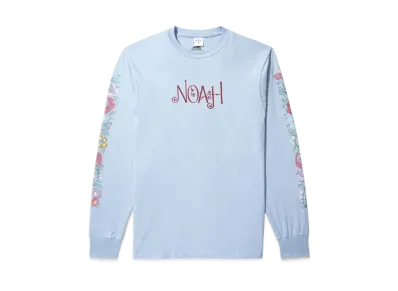 Noah x Jimi Hendrix Flowers Tee "Light Blue"