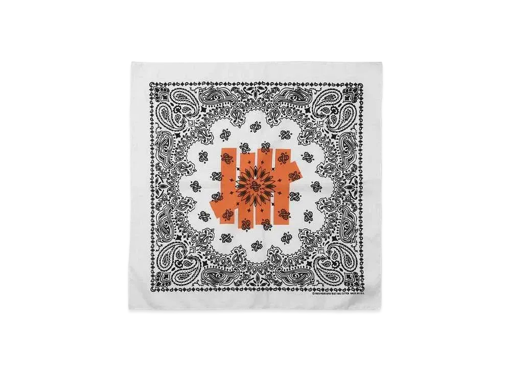 UNDEFEATED 5-STRIKE BANDANNA - UL22001 "White"