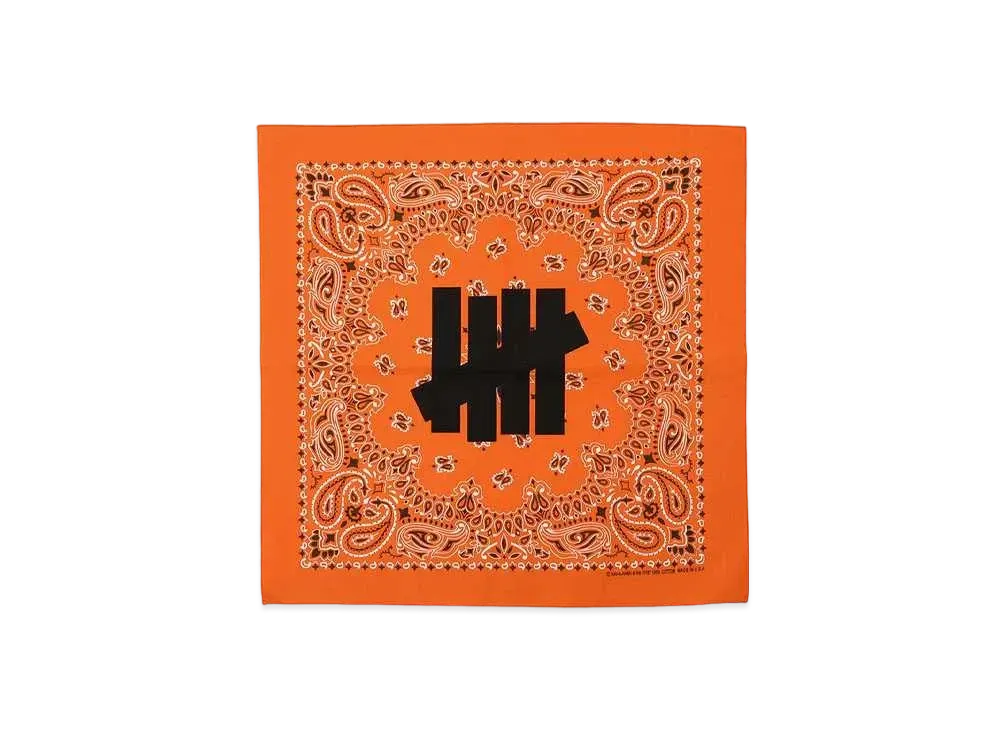 UNDEFEATED 5-STRIKE BANDANNA - UL22001 "Orange"