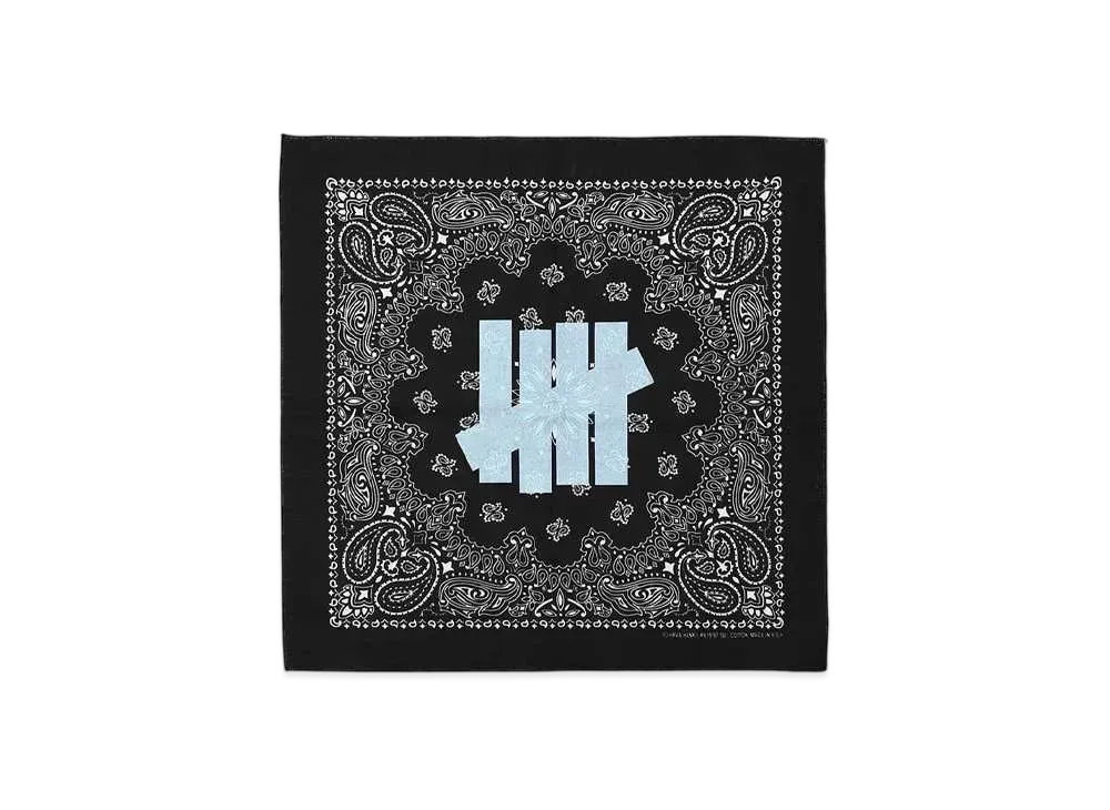 UNDEFEATED 5-STRIKE BANDANNA - UL22001 "Black"
