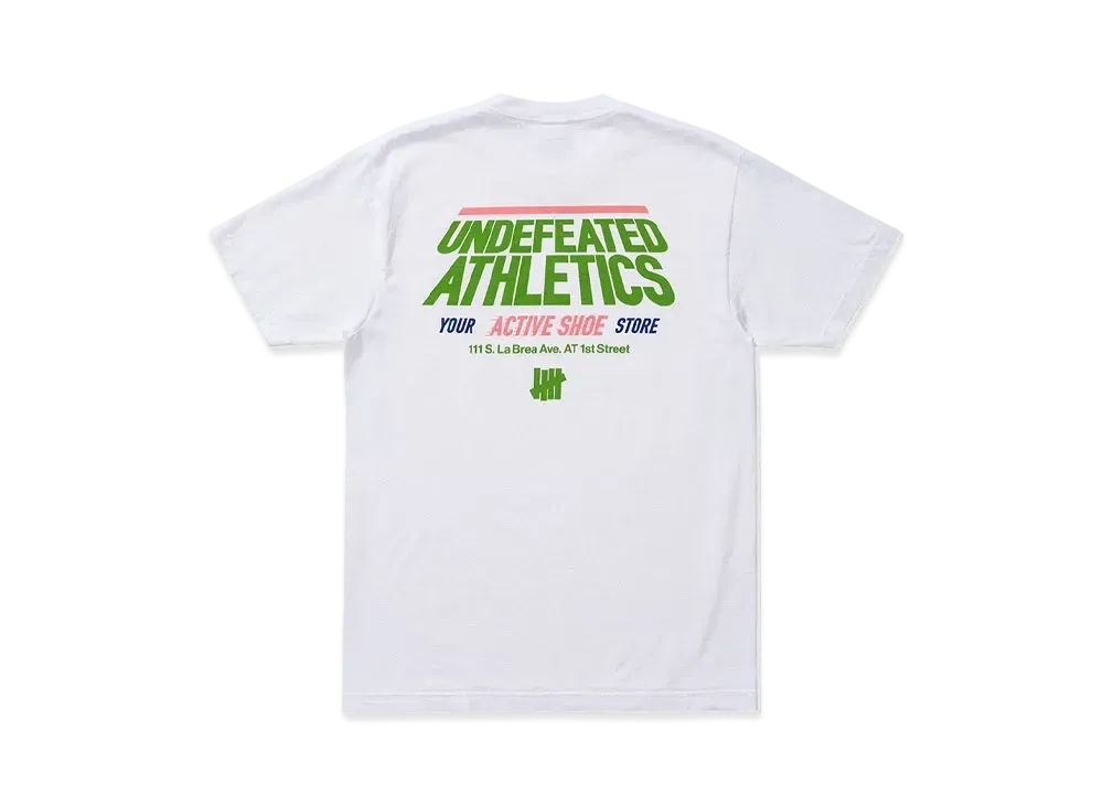 UNDEFEATED SHOE STORE S/S TEE - 80324 "White"