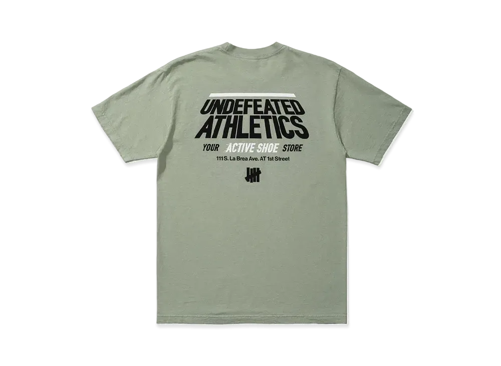 UNDEFEATED SHOE STORE S/S TEE - 80324 "Green"